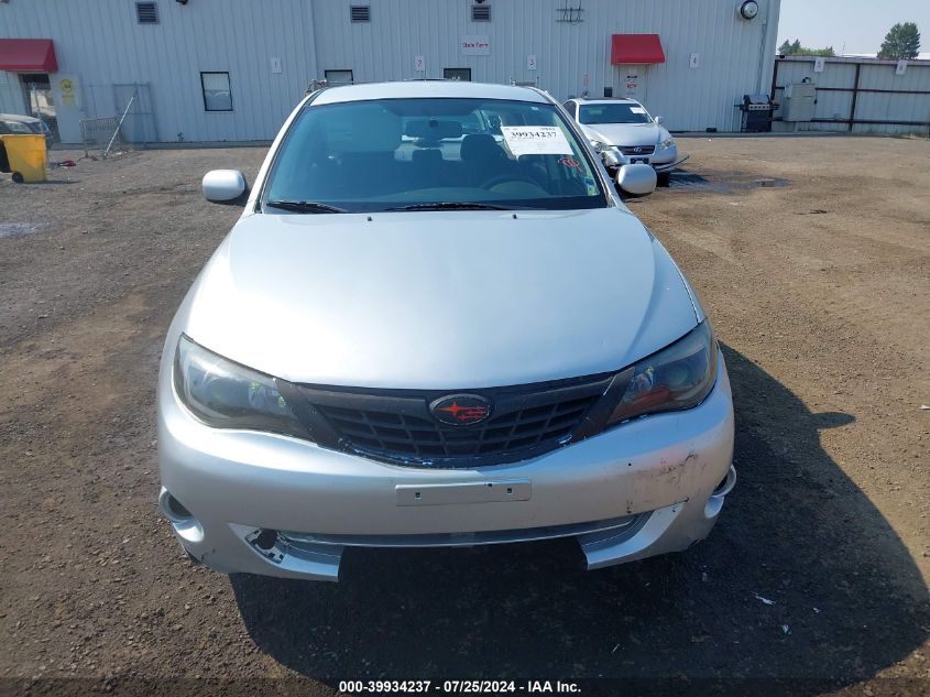 2009 Subaru Impreza 2.5I VIN: JF1GE61629H508237 Lot: 39934237