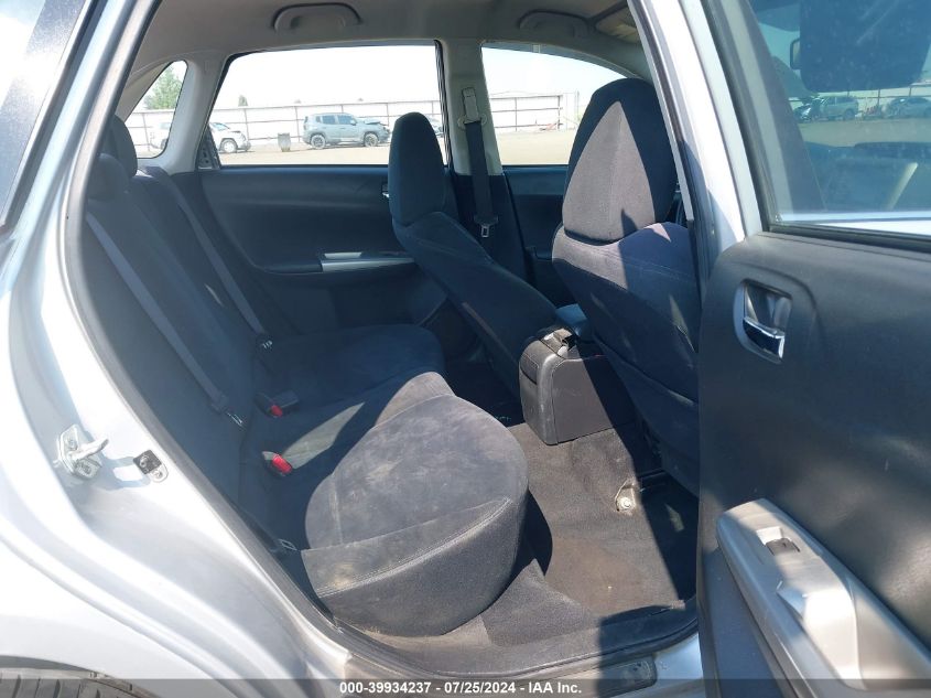 2009 Subaru Impreza 2.5I VIN: JF1GE61629H508237 Lot: 39934237