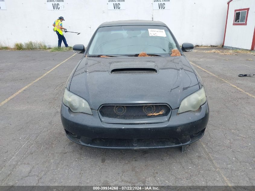 2005 Subaru Legacy 2.5Gt Limited VIN: 4S3BL676754204727 Lot: 39934268