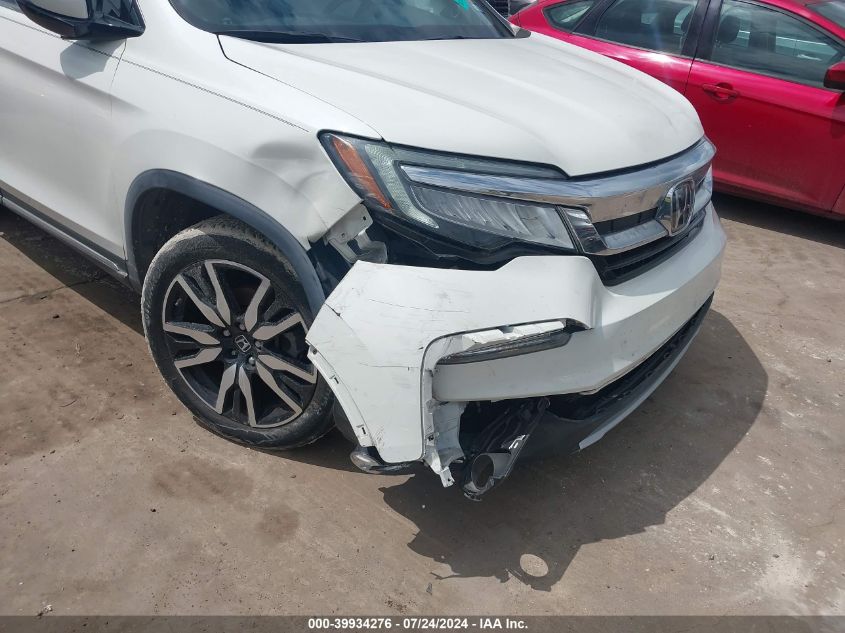 2019 Honda Pilot Touring VIN: 5FNYF5H95KB005586 Lot: 39934276