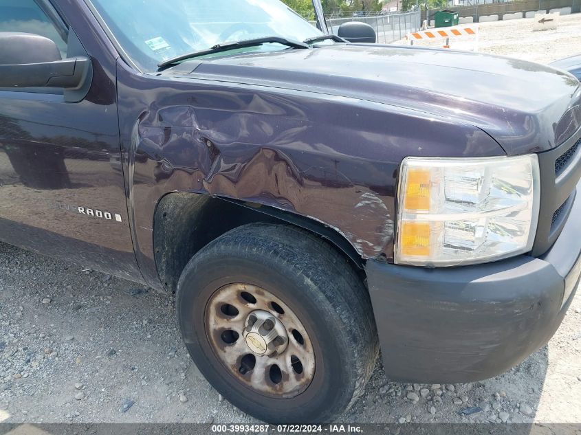 2008 Chevrolet Silverado 1500 Work Truck VIN: 1GCEC14X68Z204433 Lot: 39934287