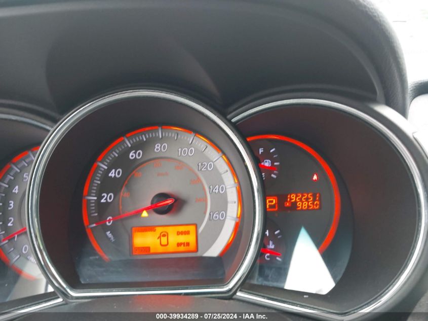 2009 Nissan Murano Sl VIN: JN8AZ18W59W214005 Lot: 39934289