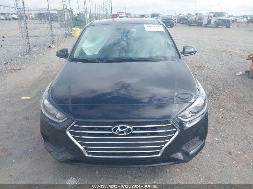 2021 Hyundai Accent Se VIN: 3KPC24A69ME136870 Lot: 39934292