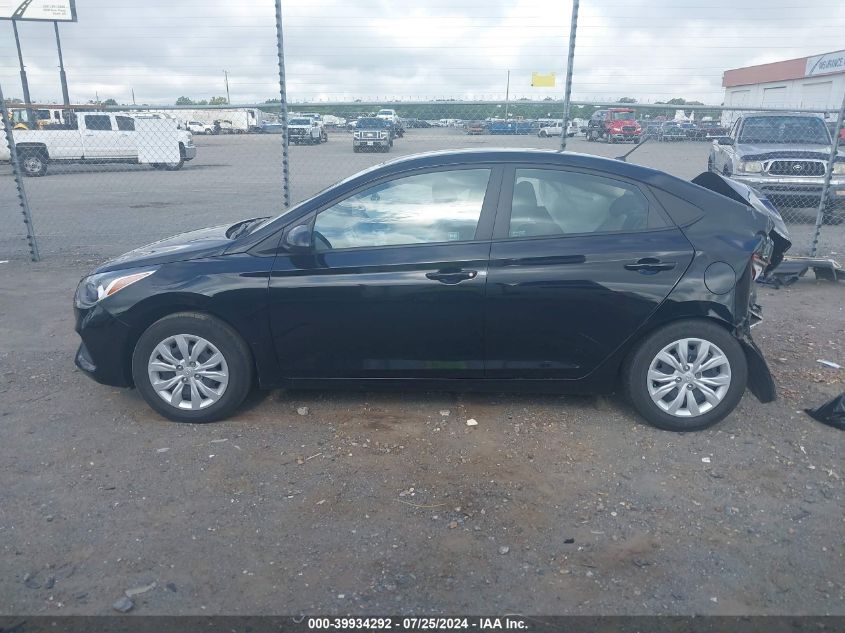 2021 Hyundai Accent Se VIN: 3KPC24A69ME136870 Lot: 39934292