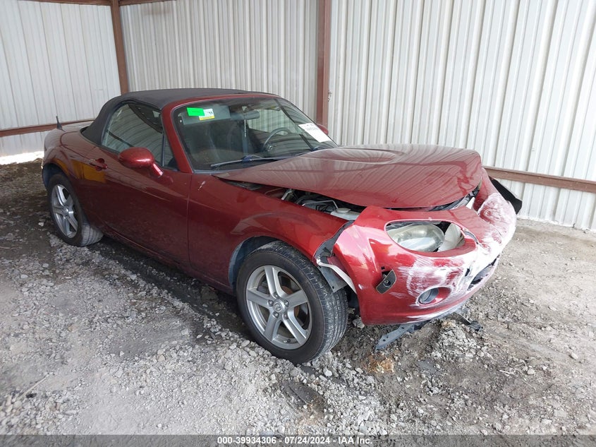 2006 Mazda Mx-5 Miata VIN: JM1NC25F960105862 Lot: 39934306