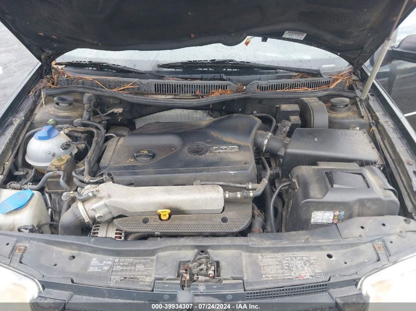 2004 Volkswagen Jetta Gls 1.8T VIN: 3VWSE69M04M009493 Lot: 39934307