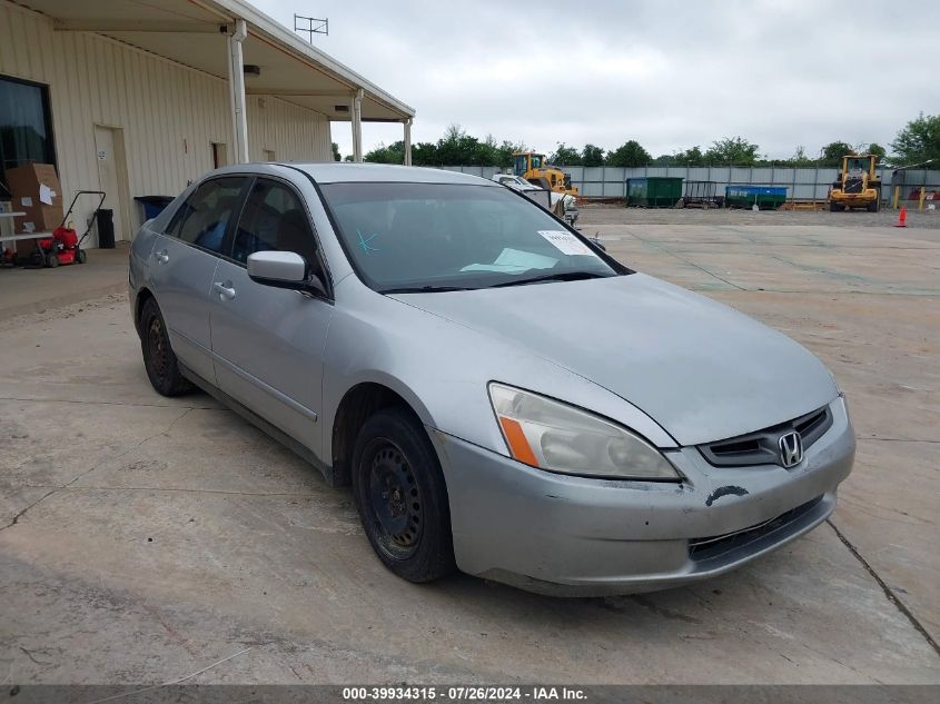 2003 Honda Accord 2.4 Lx VIN: 1HGCM56303A011547 Lot: 40672599