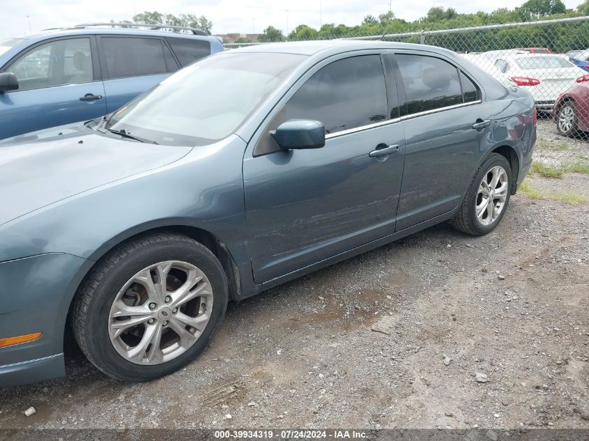 2012 Ford Fusion Se VIN: 3FAHP0HG5CR196754 Lot: 39934319