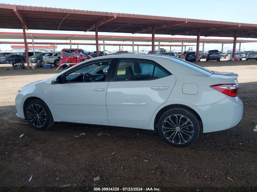 2016 Toyota Corolla S Plus VIN: 5YFBURHE6GP562258 Lot: 39934328