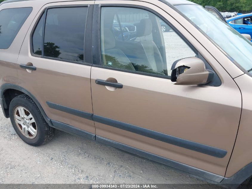 2003 Honda Cr-V Ex VIN: JHLRD78893C033406 Lot: 39934343