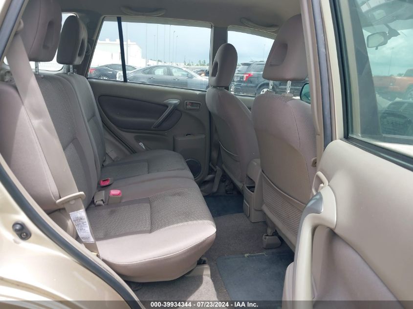 2005 Toyota Rav4 VIN: JTEGD20V250067759 Lot: 39934344