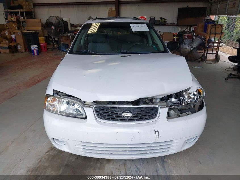 2002 Nissan Sentra Xe VIN: 3N1CB51D12L597531 Lot: 39934355
