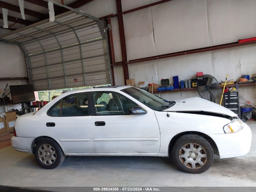 2002 Nissan Sentra Xe VIN: 3N1CB51D12L597531 Lot: 39934355