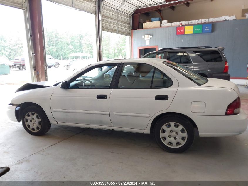 2002 Nissan Sentra Xe VIN: 3N1CB51D12L597531 Lot: 39934355