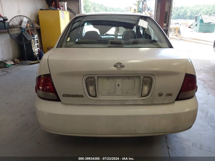 2002 Nissan Sentra Xe VIN: 3N1CB51D12L597531 Lot: 39934355