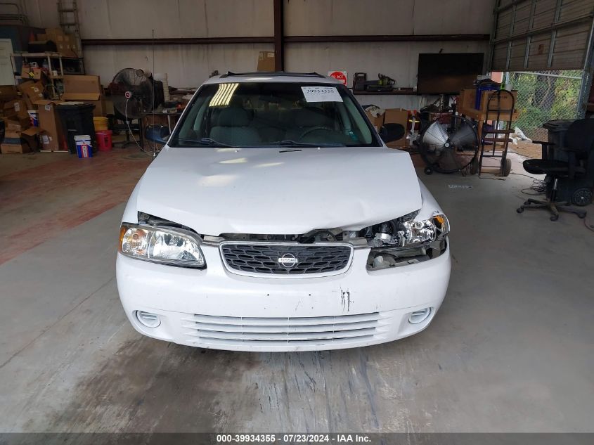 2002 Nissan Sentra Xe VIN: 3N1CB51D12L597531 Lot: 39934355