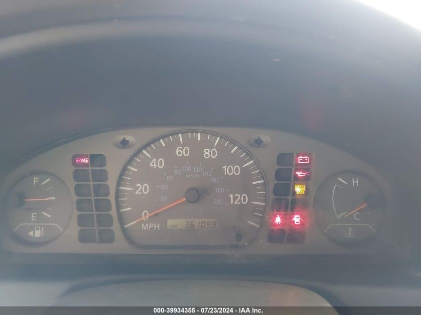 2002 Nissan Sentra Xe VIN: 3N1CB51D12L597531 Lot: 39934355