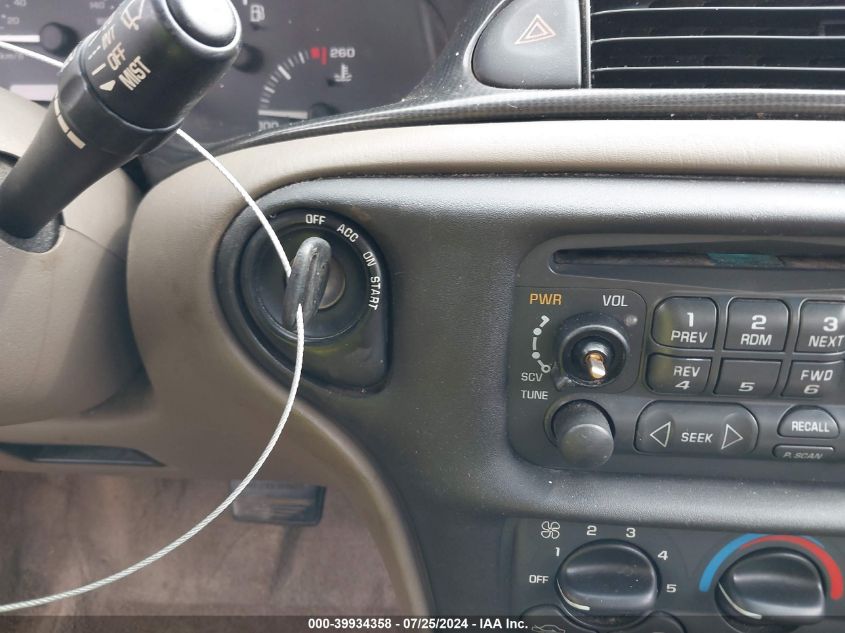 2000 Chevrolet Malibu VIN: 1G1ND52J4Y630410 Lot: 39934358