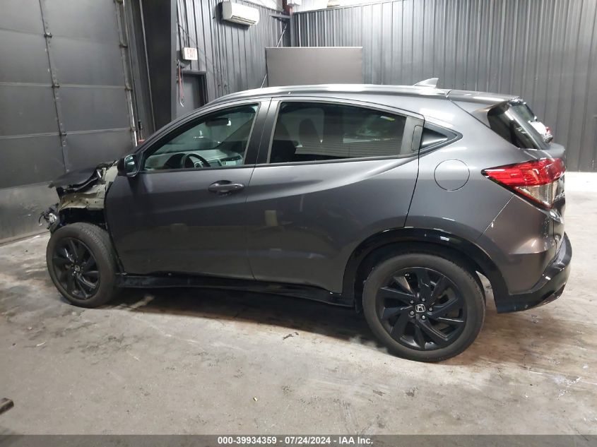 2022 Honda Hr-V Awd Sport VIN: 3CZRU6H19NM746215 Lot: 39934359