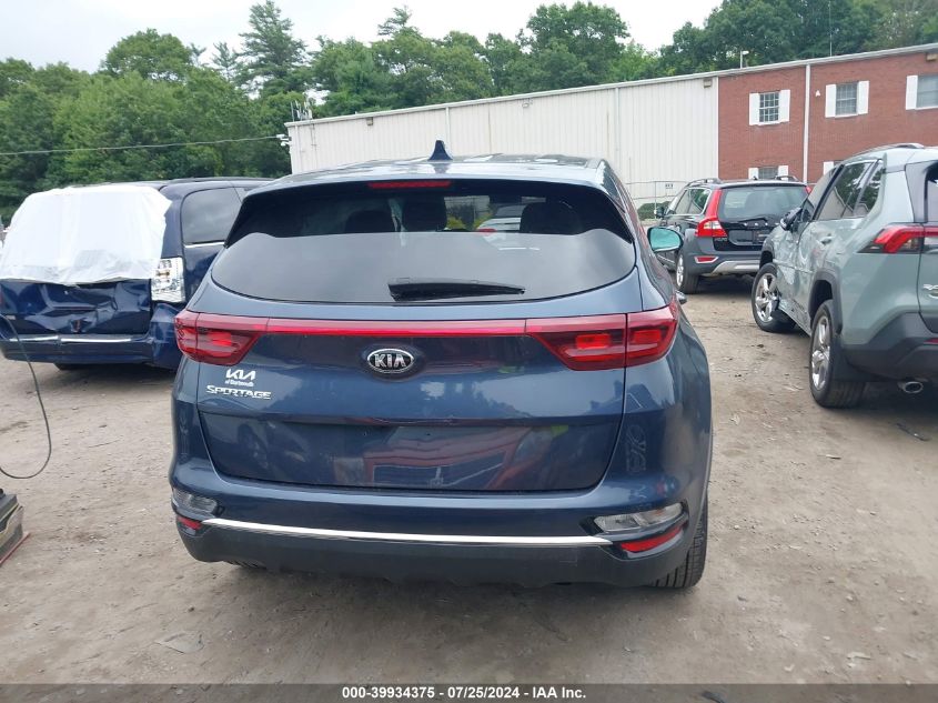 2021 Kia Sportage Lx VIN: KNDPMCAC1M7935327 Lot: 39934375