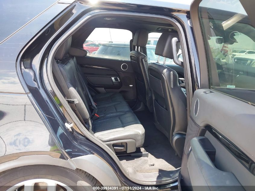 2018 LAND ROVER DISCOVERY SE - SALRG2RV5JA059613