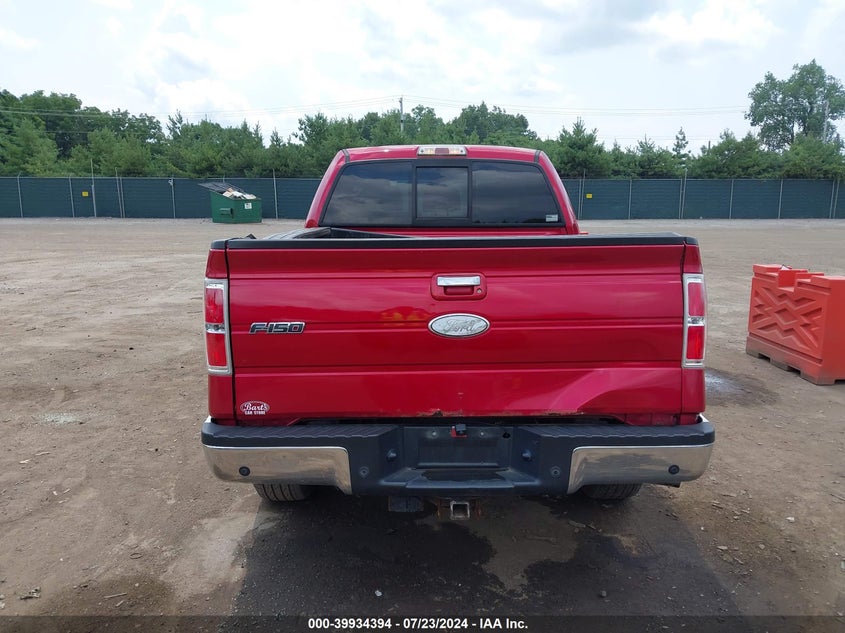 2012 Ford F-150 Lariat VIN: 1FTFW1ET8CFB66205 Lot: 39934394