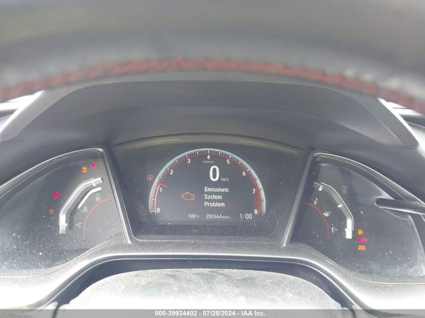 2018 Honda Civic Si VIN: 2HGFC1E5XJH700585 Lot: 39934402