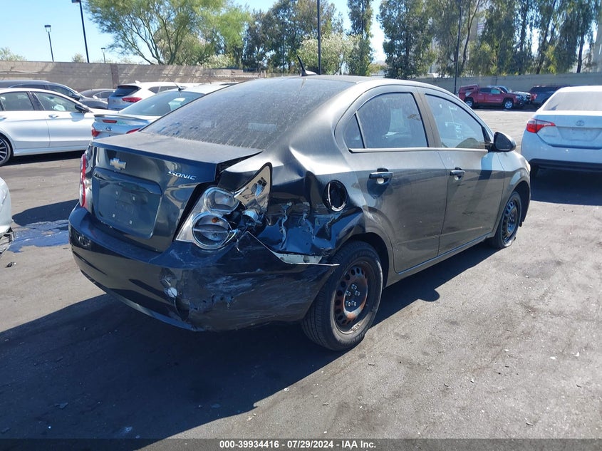 2014 CHEVROLET SONIC LS AUTO - 1G1JA5SG3E4127455