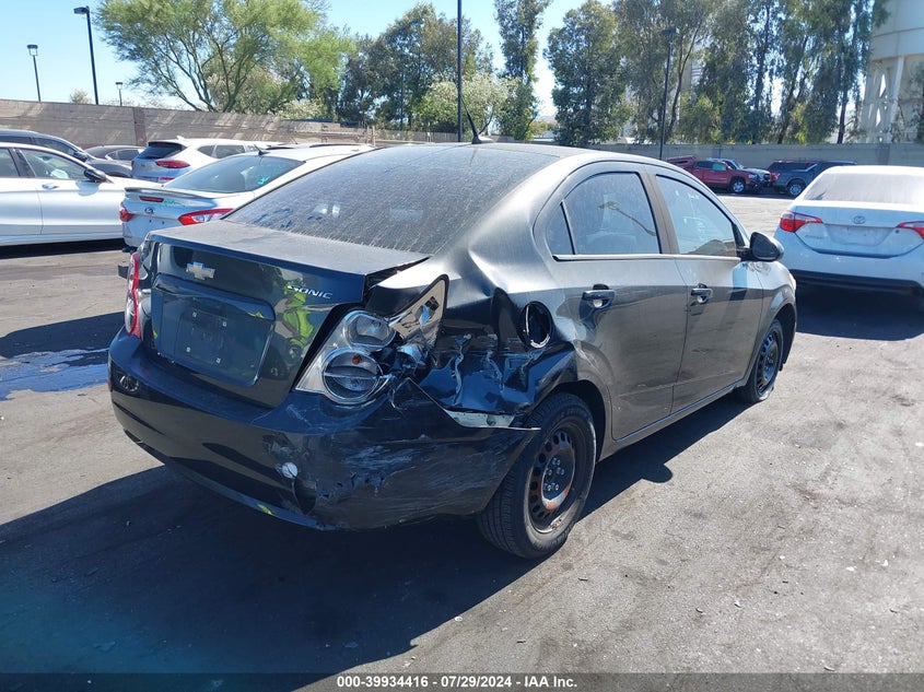 2014 CHEVROLET SONIC LS AUTO - 1G1JA5SG3E4127455