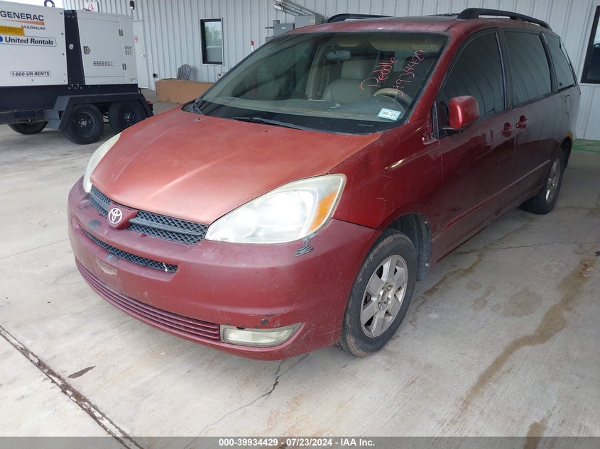 2004 Toyota Sienna Xle VIN: 5TDZA22C74S076258 Lot: 39934429