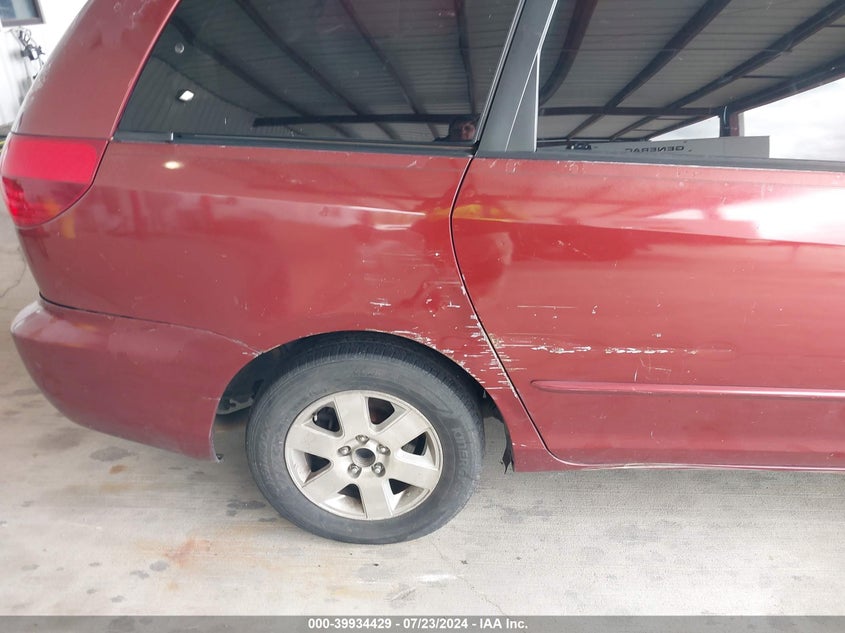 2004 Toyota Sienna Xle VIN: 5TDZA22C74S076258 Lot: 39934429