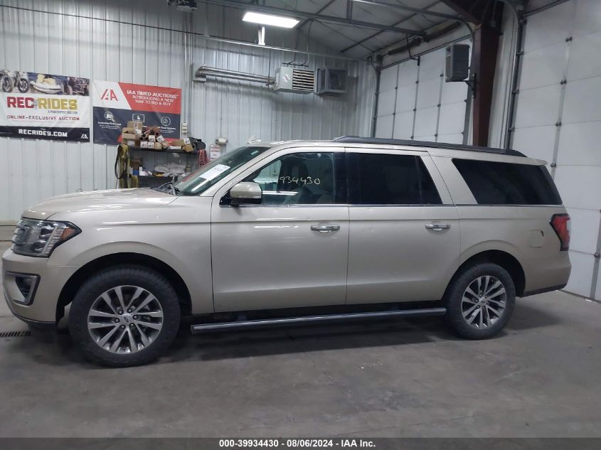 2018 Ford Expedition Max Limited VIN: 1FMJK2AT8JEA67318 Lot: 39934430