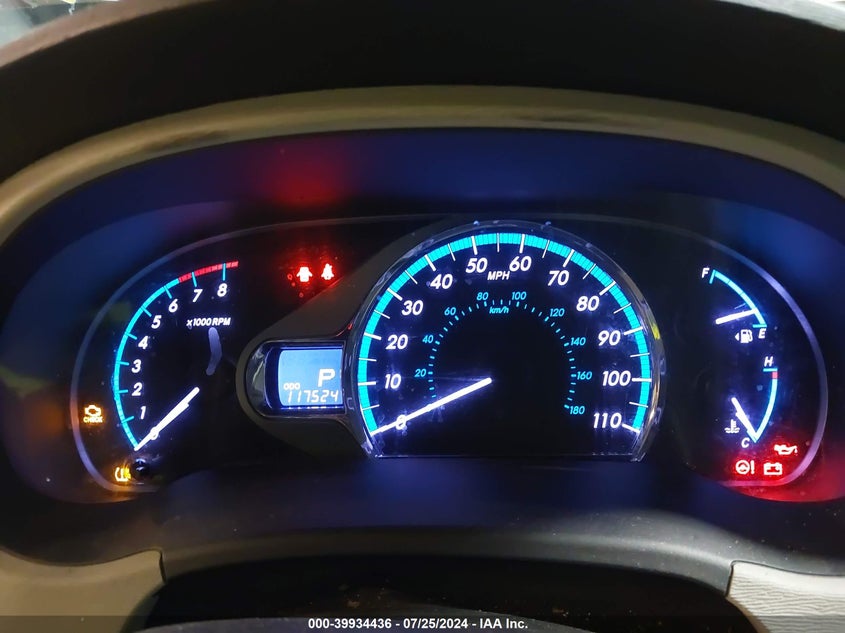 2011 Toyota Sienna Xle V6 VIN: 5TDYK3DCXBS107785 Lot: 39934436