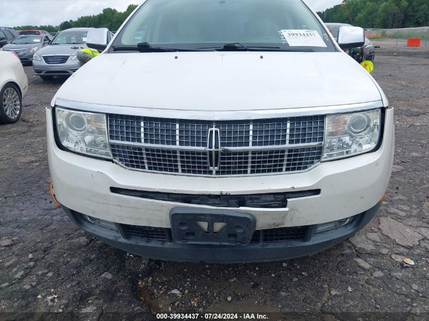 2010 Lincoln Mkx VIN: 2LMDJ6JC8ABJ33356 Lot: 39934437