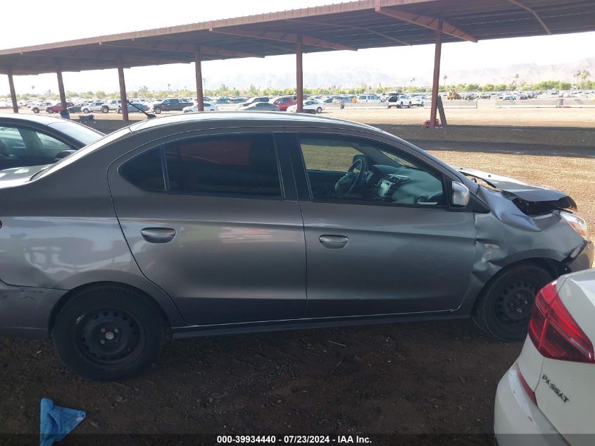 2019 Mitsubishi Mirage G4 Es VIN: ML32F3FJ2KHF03726 Lot: 39934440