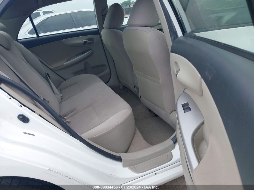 2011 Toyota Corolla Le VIN: JTDBU4EE3B9151129 Lot: 39934456