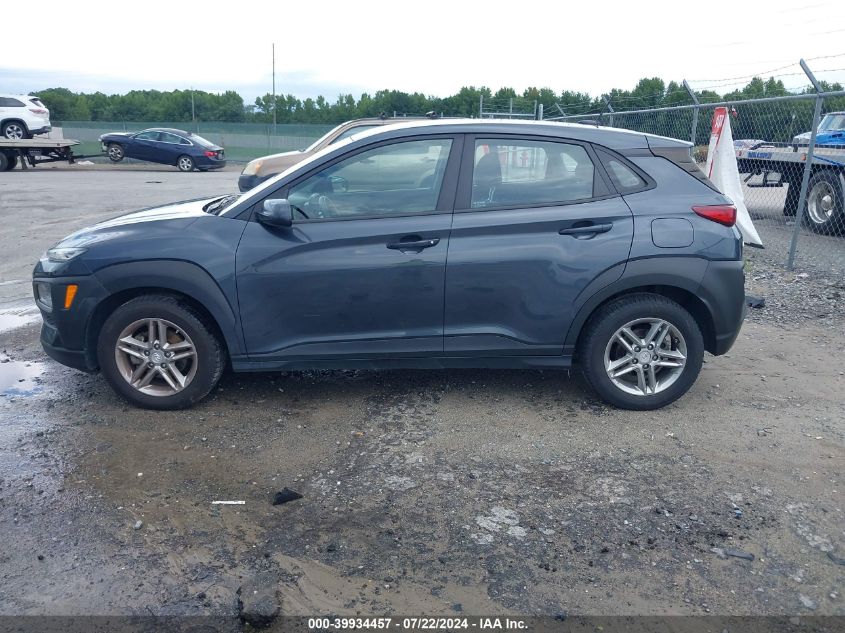 2019 Hyundai Kona Se VIN: KM8K12AA2KU252655 Lot: 39934457