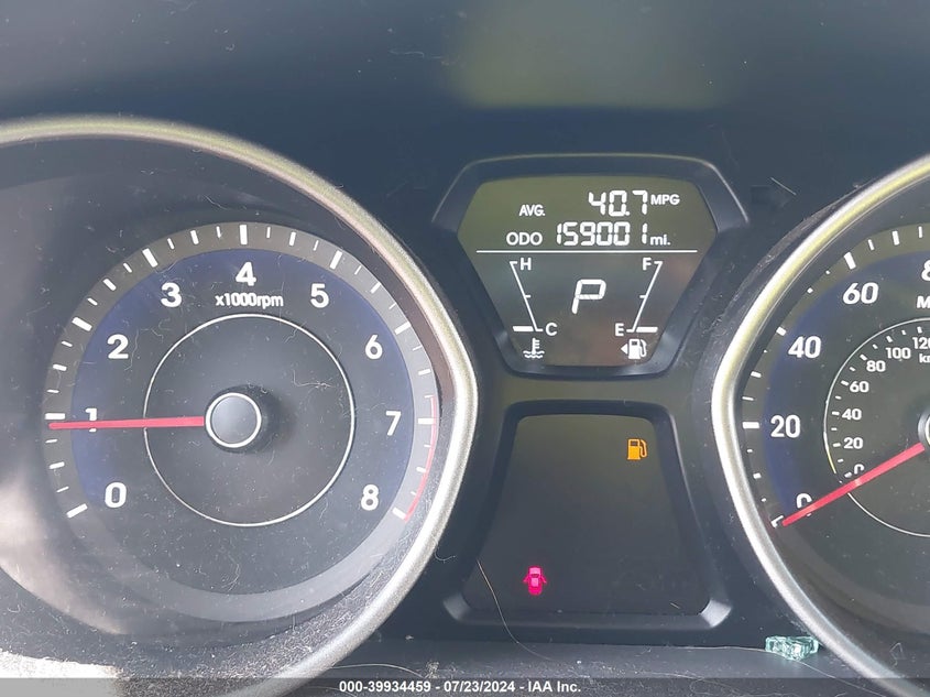 2013 Hyundai Elantra Gls VIN: 5NPDH4AE7DH373198 Lot: 39934459