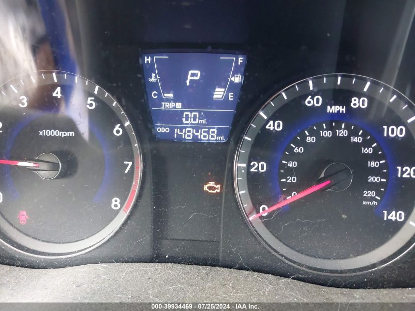 2013 Hyundai Accent Gls/Gs VIN: KMHCT4AE7DU444024 Lot: 39934469