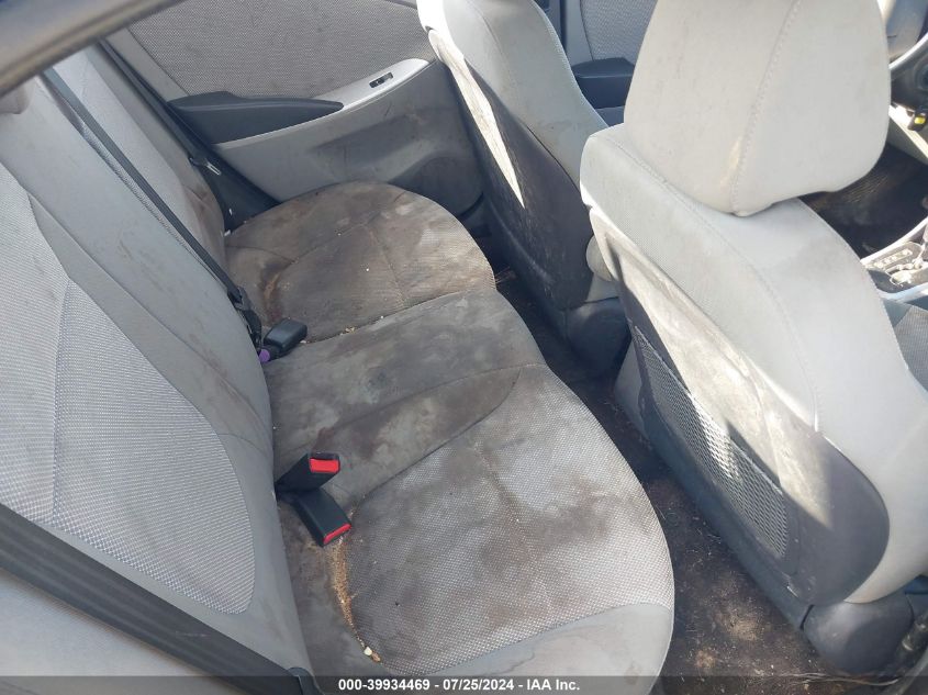 2013 Hyundai Accent Gls/Gs VIN: KMHCT4AE7DU444024 Lot: 39934469