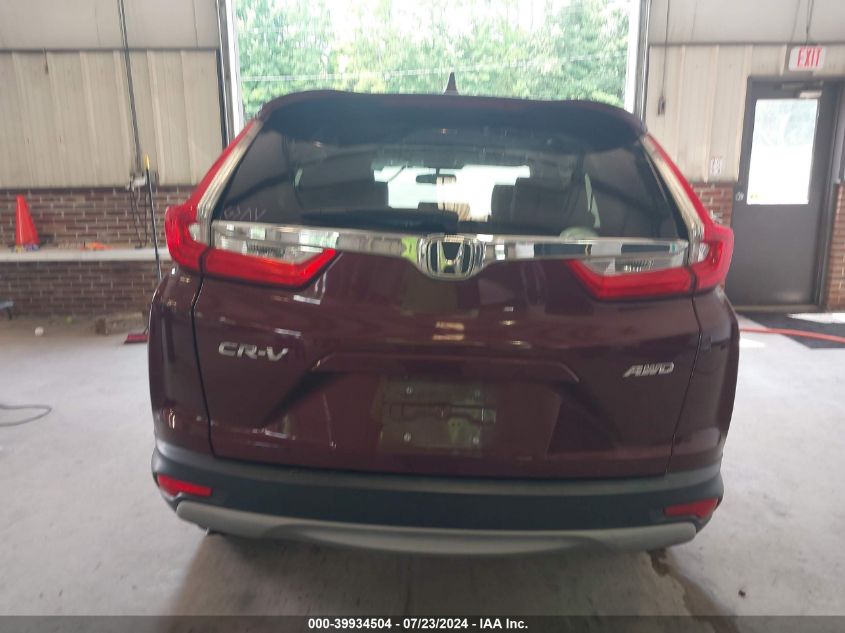 2019 Honda Cr-V Ex-L VIN: 7FARW2H85KE038389 Lot: 39934504