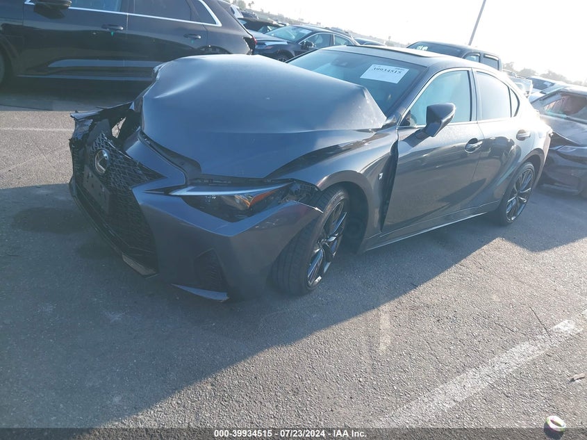 VIN JTHGZ1B28M5047647 2021 LEXUS IS 350 F SPORT