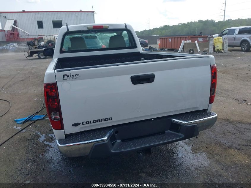 2008 Chevrolet Colorado Work Truck VIN: 1GCCS149788226555 Lot: 39934550