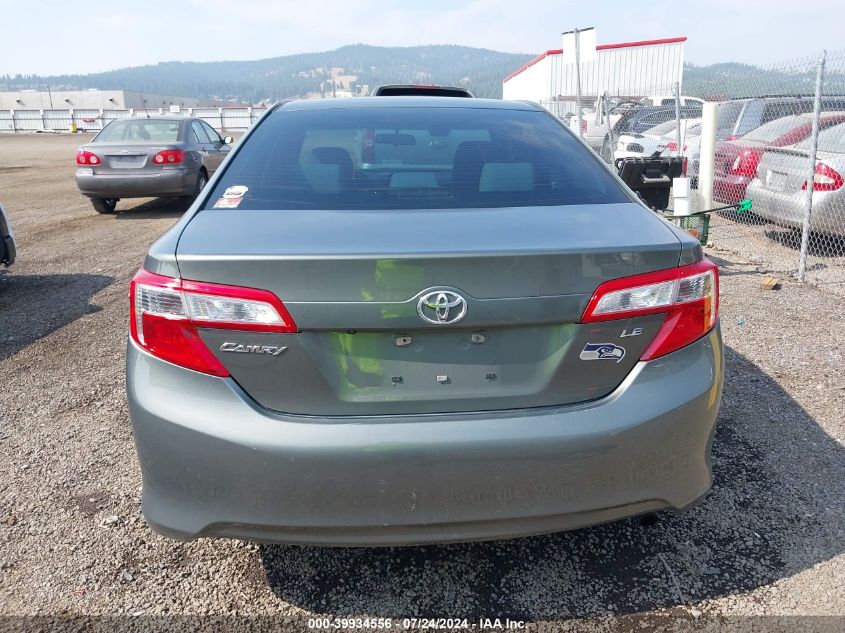 2014 Toyota Camry Le VIN: 4T1BF1FKXEU809541 Lot: 39934556