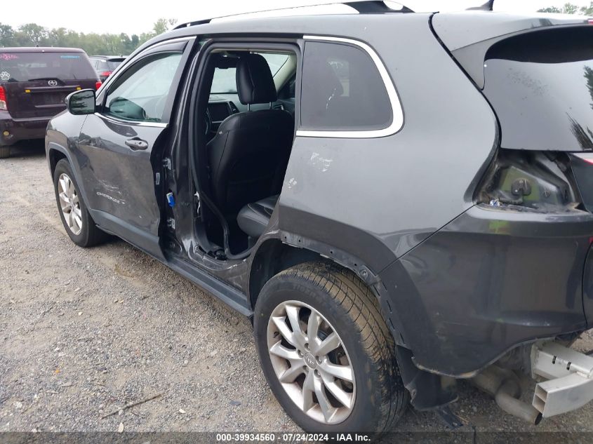 2015 Jeep Cherokee Limited VIN: 1C4PJMDS2FW729685 Lot: 39934560