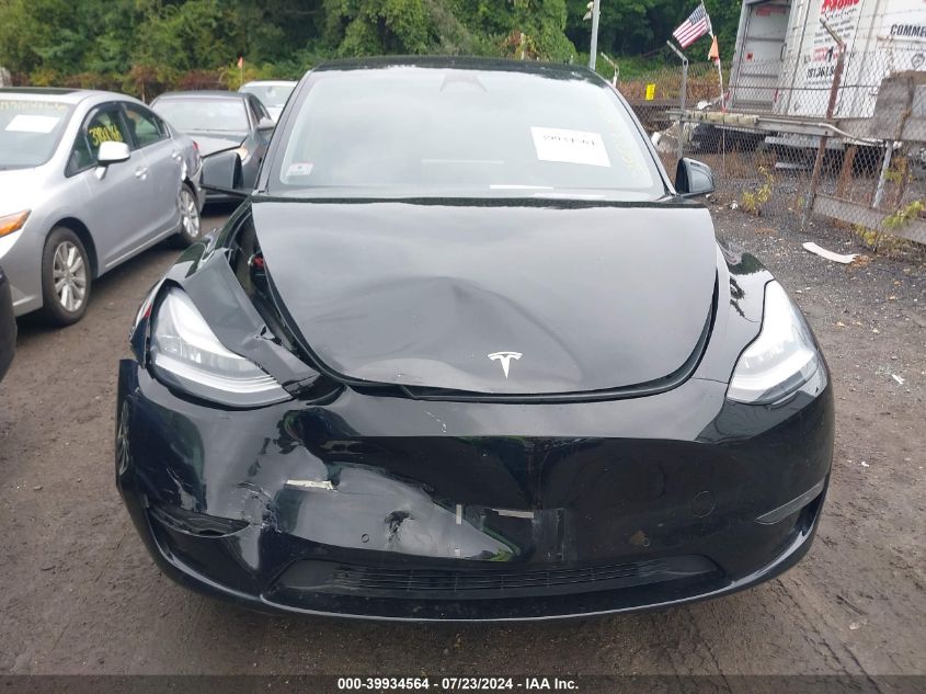 2020 Tesla Model Y Long Range Dual Motor All-Wheel Drive VIN: 5YJYGDEE4LF033812 Lot: 39934564