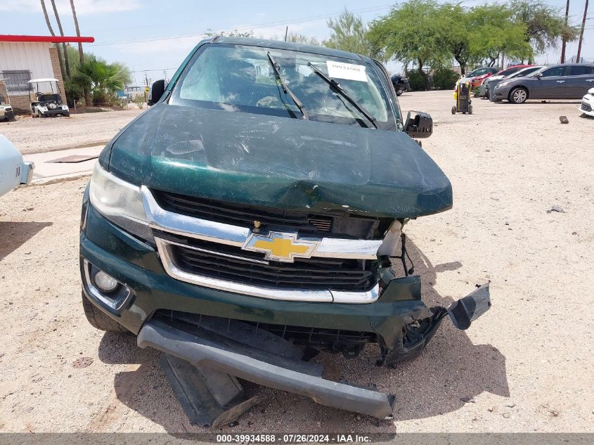 2015 Chevrolet Colorado Lt VIN: 1GCGTBE33F1165242 Lot: 39934588