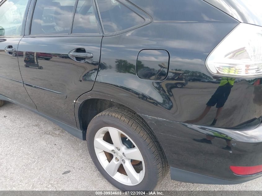 2007 Lexus Rx 350 VIN: 2T2HK31U97C040752 Lot: 39934603