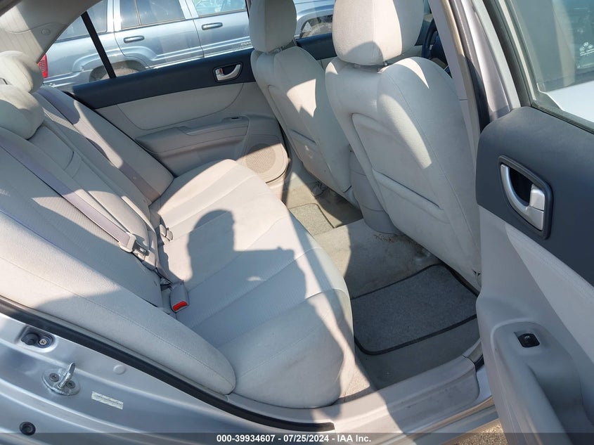 2008 Hyundai Sonata Gls VIN: 5NPET46C28H394816 Lot: 39934607