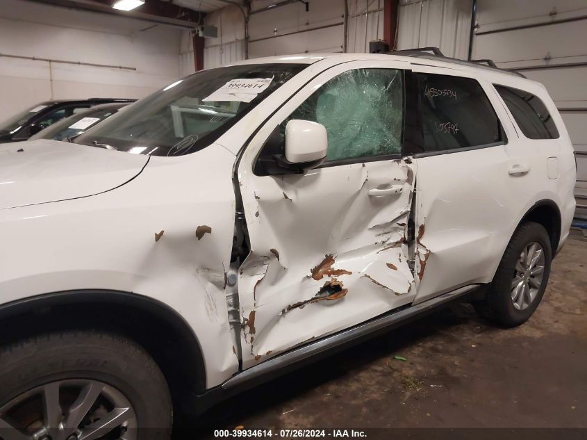 2017 Dodge Durango Sxt Awd VIN: 1C4RDJAG5HC833834 Lot: 39934614